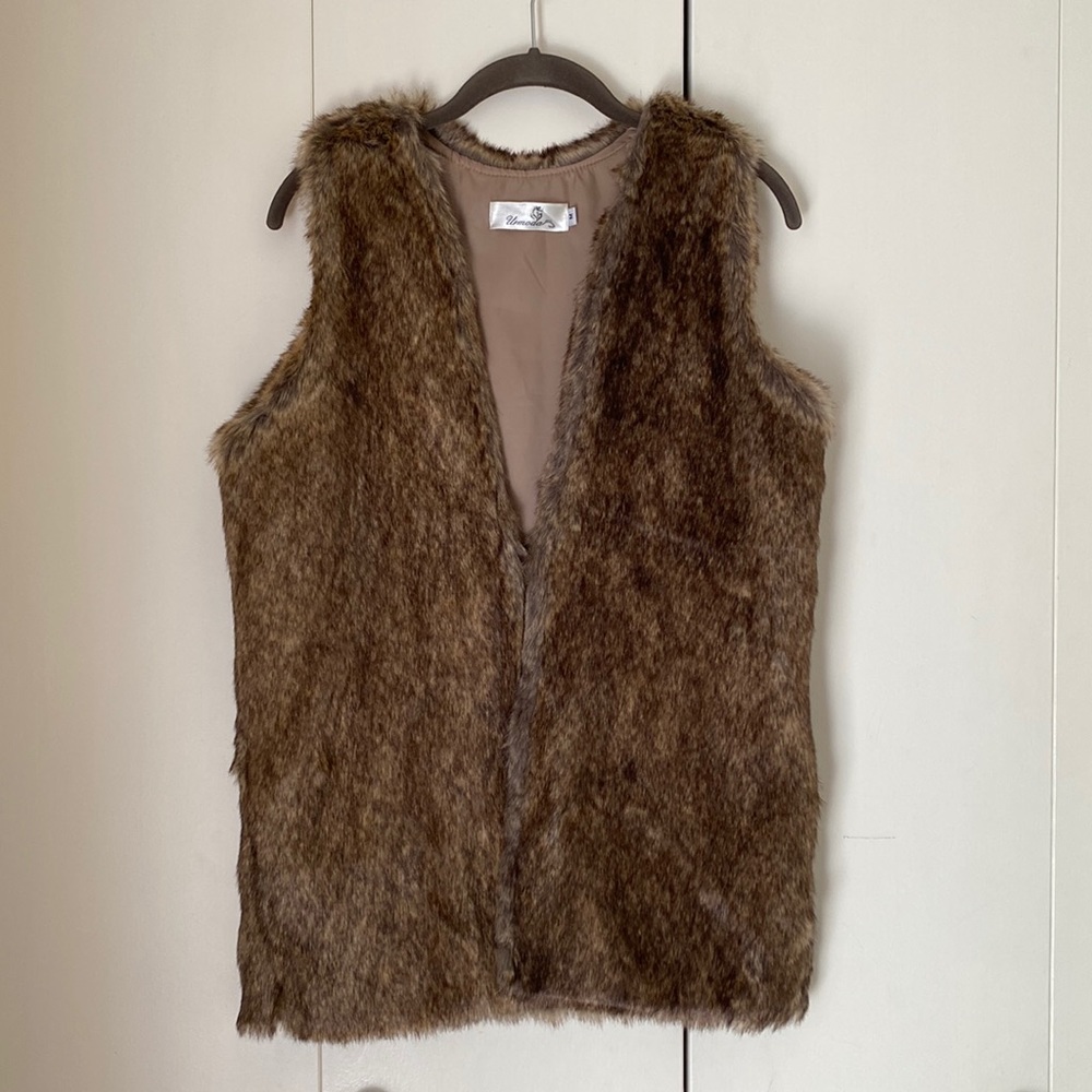 Urmoda Faux Fur Vest